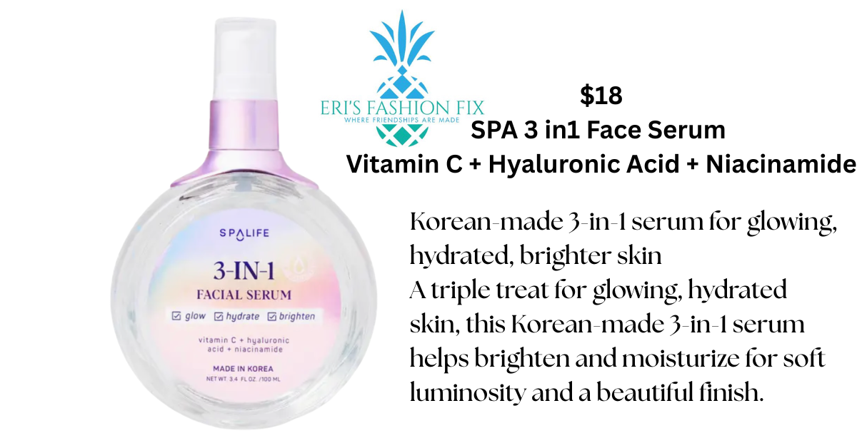 SPA 3 in1 Face Serum Vitamin C + Hyaluronic Acid + Niacinamide