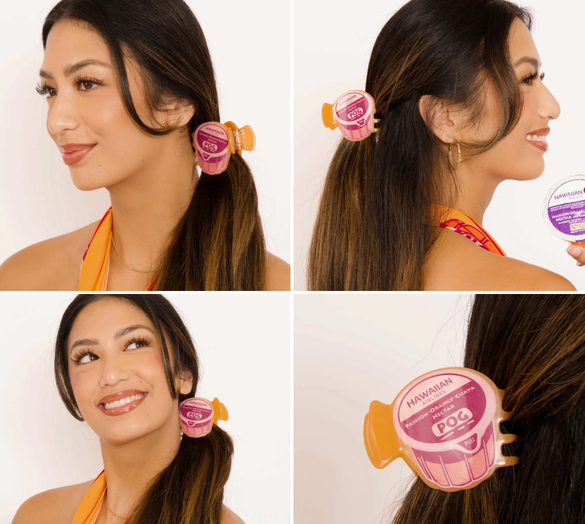 TAG Hawaiian Airlines - Pog Hair Clip