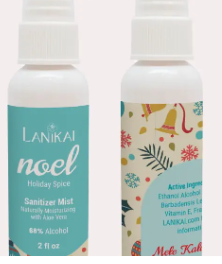 LBB Holiday Sanitizer Mist 2 oz