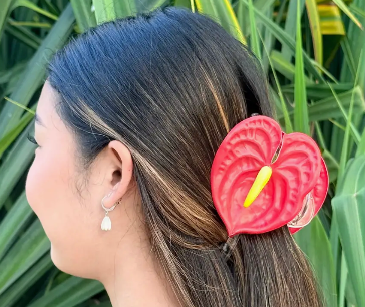 PH Anthurium Hair Claw Clip