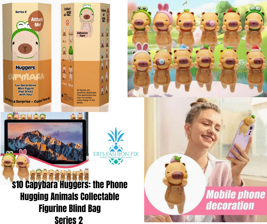 Capybara Huggers: the Phone Hugging Animals Collectable Figurine Blind Bag