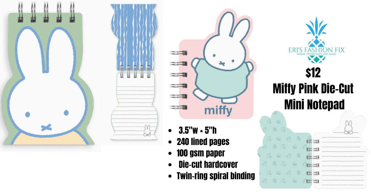 Miffy Die Cut Note Pad