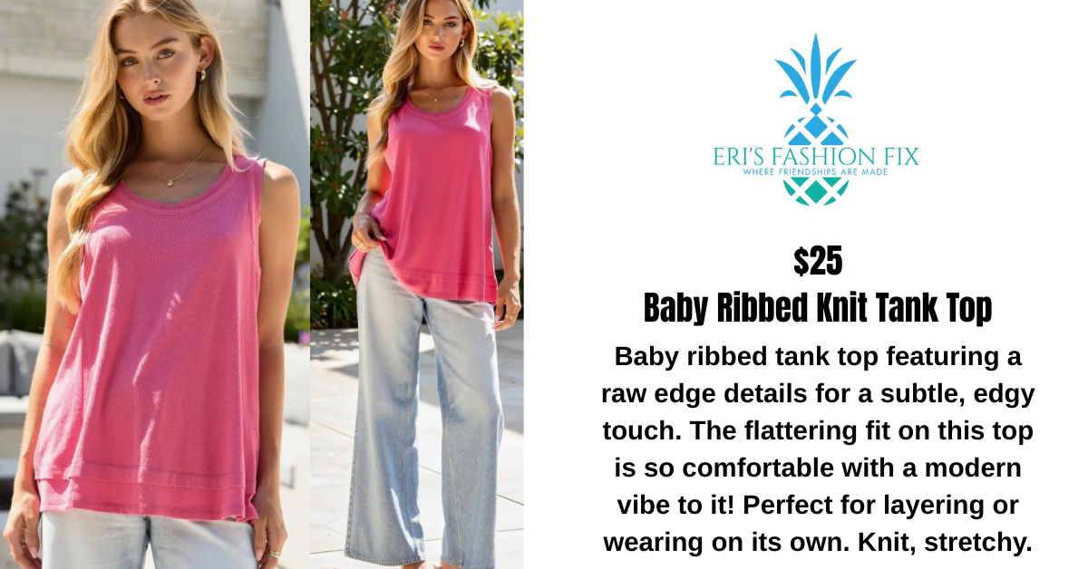 DS Baby Ribbed Knit Tank