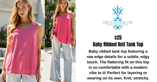 DS Baby Ribbed Knit Tank