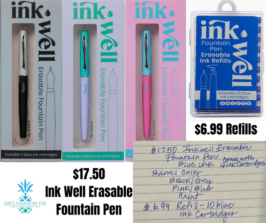 Ink Well Erasable Fountain Pen