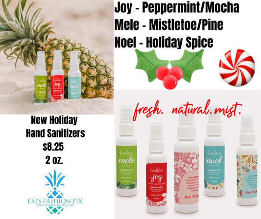 LBB Holiday Sanitizer Mist 2 oz