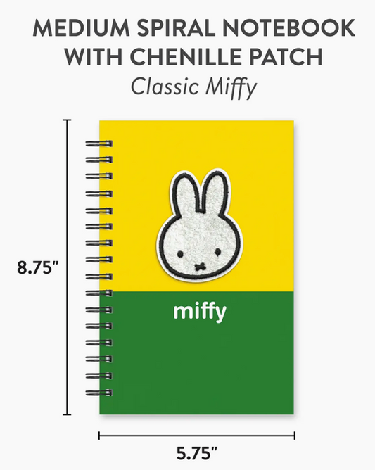 Miffy Medium Spiral Notebook Classic Miffy