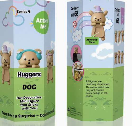 Dog Huggers: the Phone Hugging Animals Series 4 Collectable Figurine Blind Bag