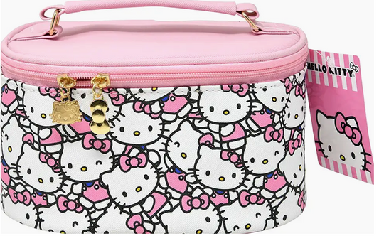Hello Kitty Oval Cosmetic Bag