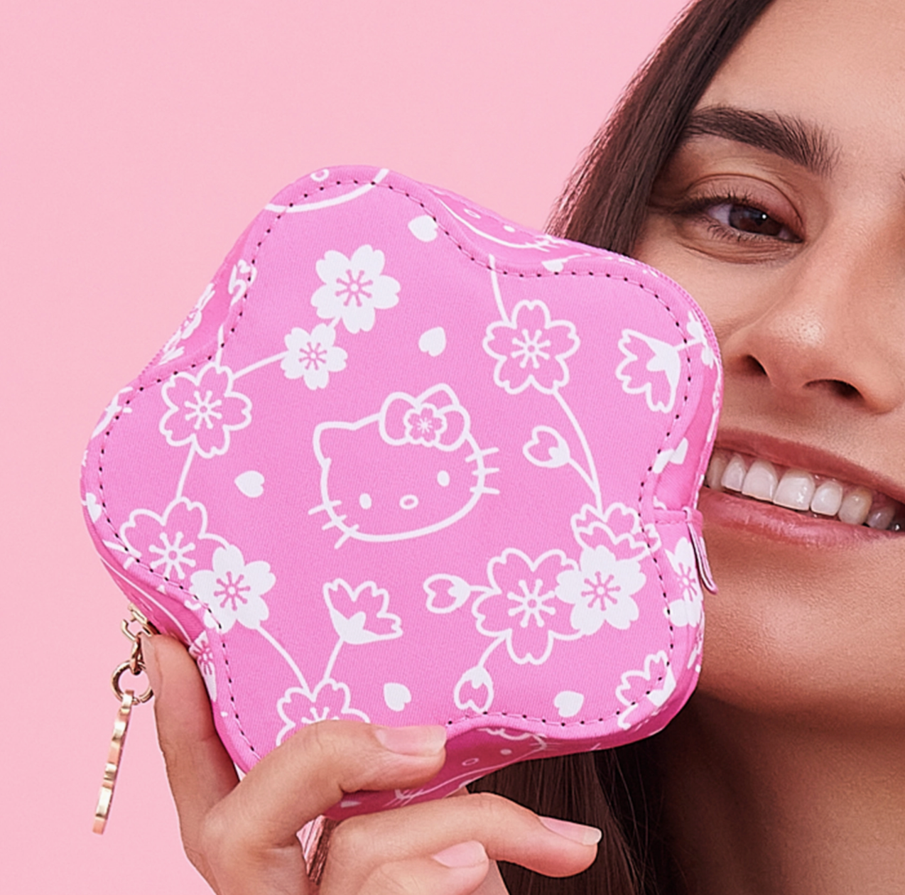 Hello Kitty® × JuJuBe Cherry Blossoms Flower Mini Bag
