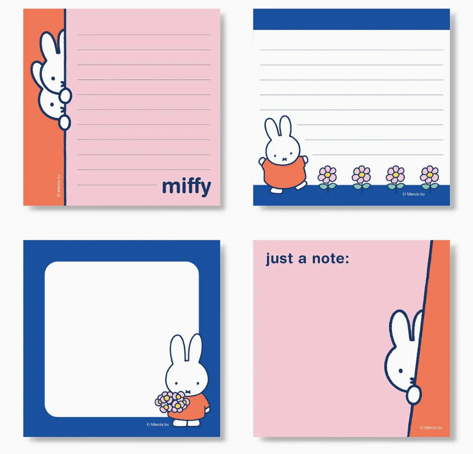 Miffy Taking A Peek Mini Notepad