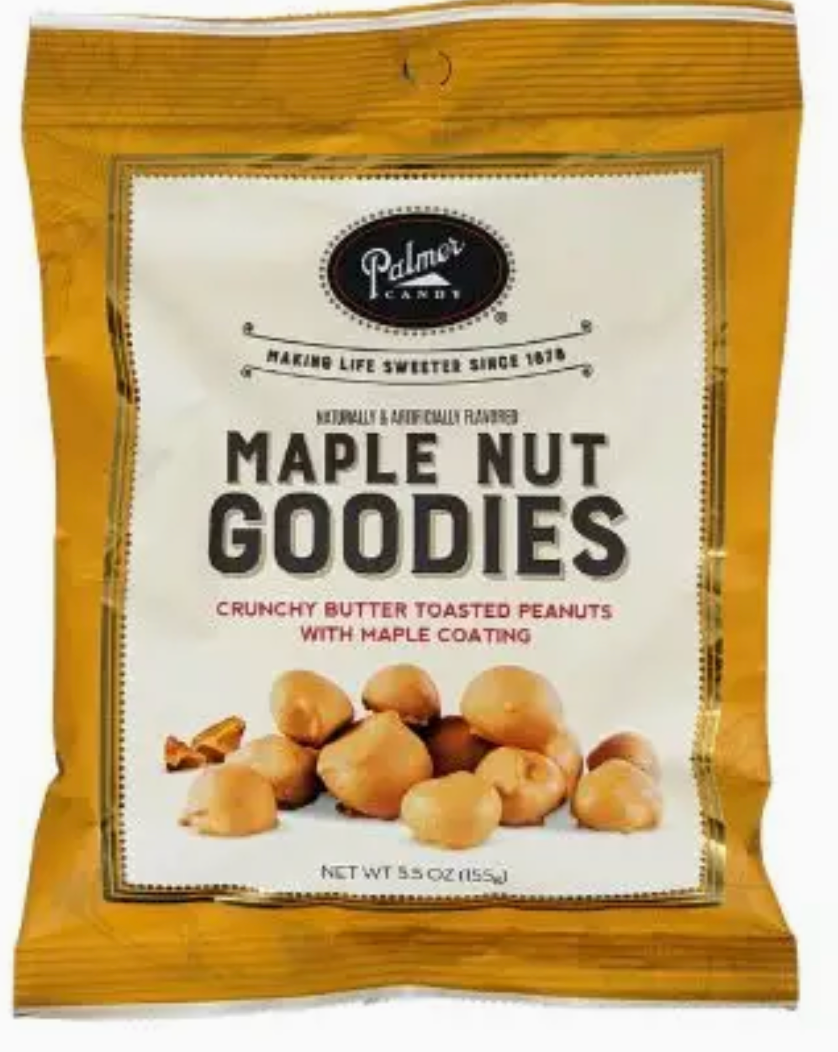 GJ Maple Nut Goodies, Crunchy Butter Toasted Peanuts 5.5oz