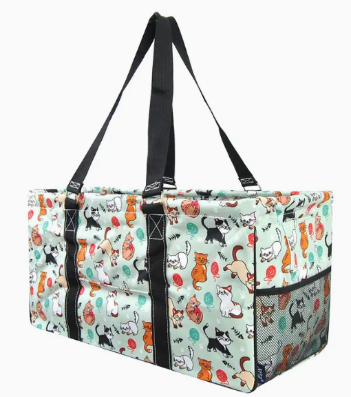 MOM Knitty Kitten Utility Tote