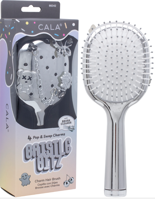 Cala Bristle Bitz Charm Hair Brush
