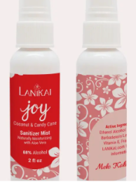 LBB Holiday Sanitizer Mist 2 oz