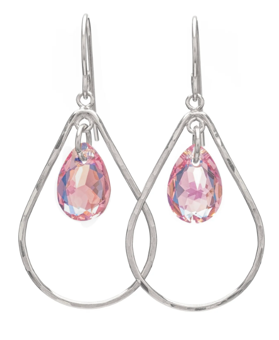 Kenda Kist TEARDROP WITH CRYSTAL DROP EARRING
