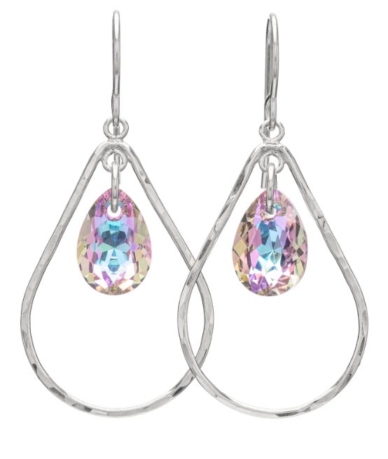 Kenda Kist TEARDROP WITH CRYSTAL DROP EARRING