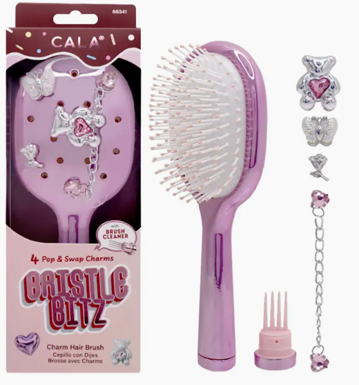 Cala Bristle Bitz Charm Hair Brush