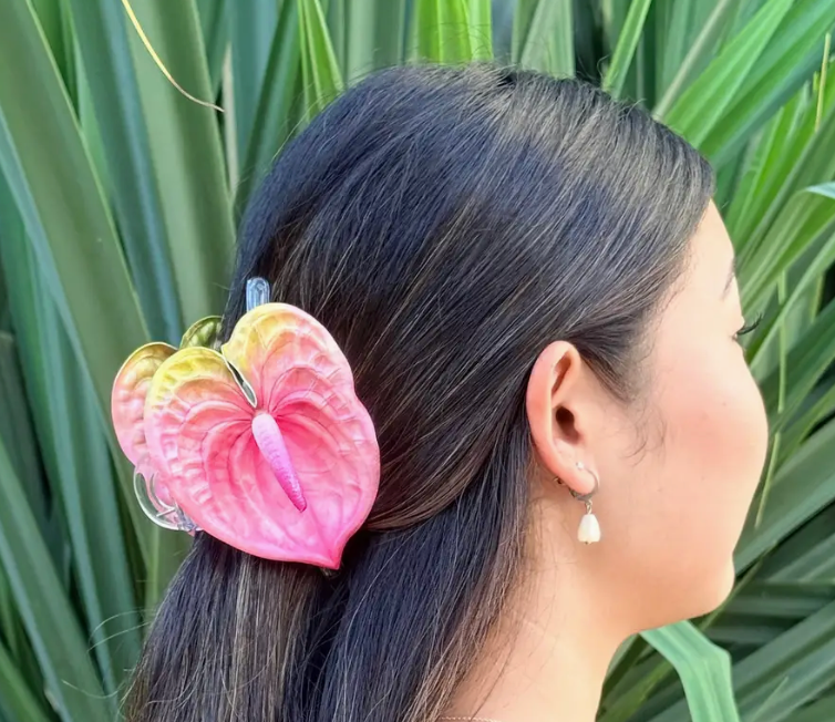 PH Anthurium Hair Claw Clip